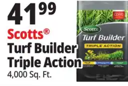 Ocean State Job Lot Scotts Turf Builder Triple Action Weed Control & Lawn Food 4 000 sq ft offer
