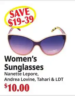 Ocean State Job Lot Women's Sunglasses offer