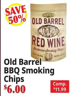 Ocean State Job Lot Old Barrel BBQ Smoking Chips offer
