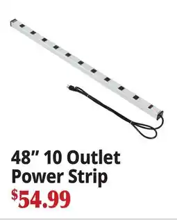 Ocean State Job Lot 48 10 Outlet Power Strip offer
