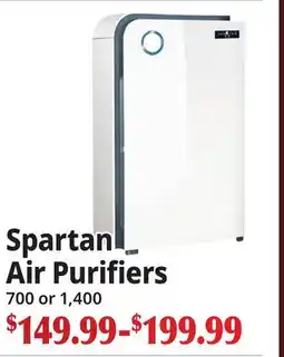 Ocean State Job Lot Spartan Air Purifiers offer