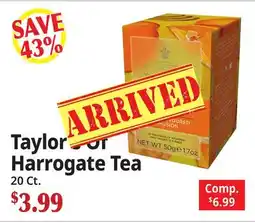 Ocean State Job Lot Taylor's Of Harrogate Tea offer