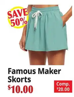 Ocean State Job Lot Famous Maker Skorts offer