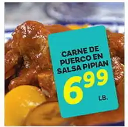 El Paso Grande CARNE DE PUERCO EN SALSA PIPIAN offer