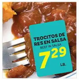 El Paso Grande TROCITOS DE RES EN SALSA offer