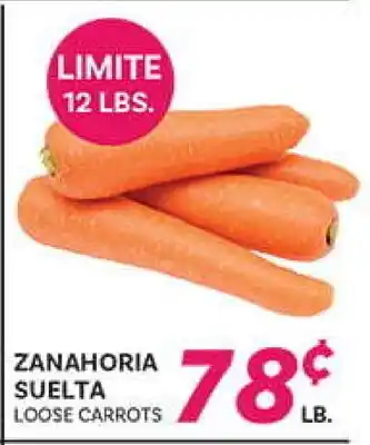 El Paso Grande ZANAHORIA SUELTA offer