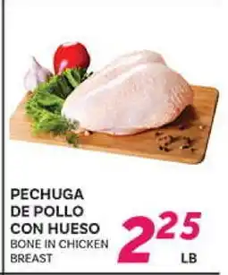 El Paso Grande PECHUGA DE POLLO CON HUESO offer