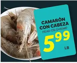 El Paso Grande CAMARÓN CON CABEZA offer