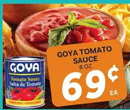 El Paso Grande GOYA TOMATO SAUCE offer