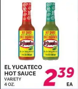 El Paso Grande EL YUCATECO HOT SAUCE offer