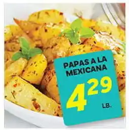 El Paso Grande PAPAS A LA MEXICANA offer