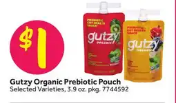 Stop&Shop Gutzy Organic Prebiotic Pouch offer