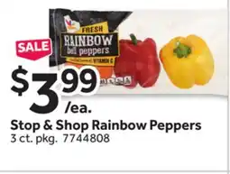 Stop&Shop Stop & Shop Rainbow Peppers offer