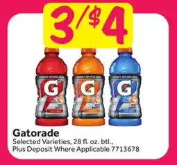 Stop&Shop Gatorade offer