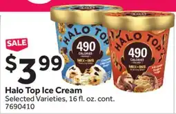 Stop&Shop Halo Top Ice Cream offer