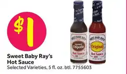 Stop&Shop Sweet Baby Ray's Hot Sauce offer