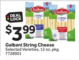 Stop&Shop Galbani String Cheese offer