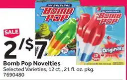 Stop&Shop Bomb Pop Novelties offer