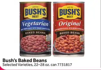 Stop&Shop Bush's Baked Beans offer