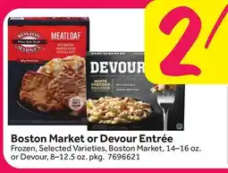 Stop&Shop Boston Market or Devour Entrée offer