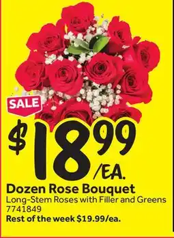 Stop&Shop Dozen Rose Bouquet offer