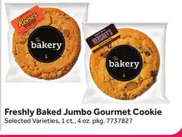 Stop&Shop Freshly Baked Jumbo Gourmet Cookie offer
