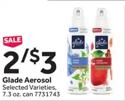 Stop&Shop Glade Aerosol offer