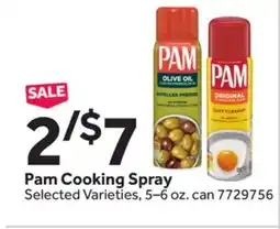 Stop&Shop Pam Cooking Spray offer