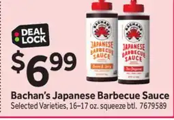 Stop&Shop Bachan's Japanese Barbecue Sauce offer