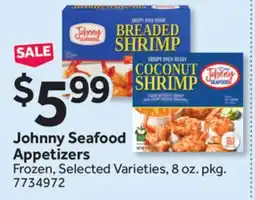 Stop&Shop Johnny Seafood Appetizers offer