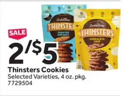 Stop&Shop Thinsters Cookies offer