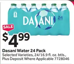 Stop&Shop Dasani Water offer