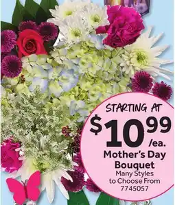 Stop&Shop Mother's Day Bouquet offer