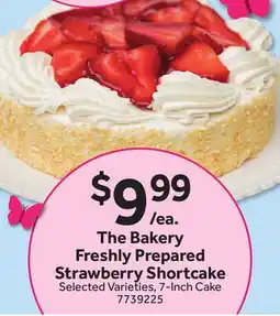 Stop&Shop The Bakery Freshly Prepared Strawberry Shortcake offer
