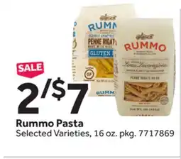 Stop&Shop Rummo Pasta offer