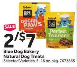 Stop&Shop Blue Dog Bakery Natural Dog Treats offer