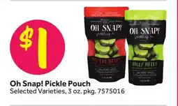 Stop&Shop Oh Snap! Pickle Pouch offer