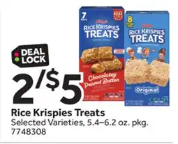 Stop&Shop Rice Krispies Treats offer