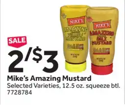 Stop&Shop Mike's Amazing Mustard offer