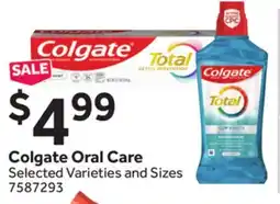 Stop&Shop Colgate Oral Care offer