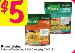 Stop&Shop Knorr Sides offer