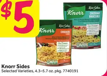 Stop&Shop Knorr Sides offer