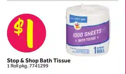 Stop&Shop Stop & Shop Bath Tissue offer