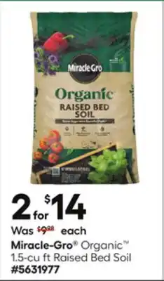 Lowe's Organic 1.5-cu ft Raised Bed Soil offer