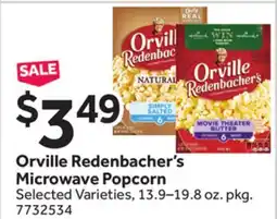 Stop&Shop Orville Redenbacher's Microwave Popcorn offer