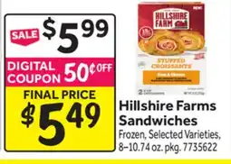 Stop&Shop Hillshire Farms Sandwiches offer