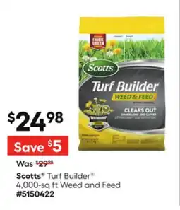 Lowe's Turf Builder 4,000-sq ft Weed and Feed offer