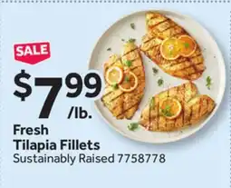 Stop&Shop Fresh Tilapia Fillets offer