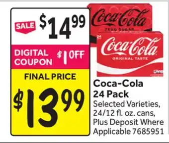 Stop&Shop Coca-Cola offer