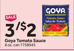 Stop&Shop Goya Tomato Sauce offer